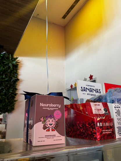 Caja con 10 sobres - sabor chocolate 🍫