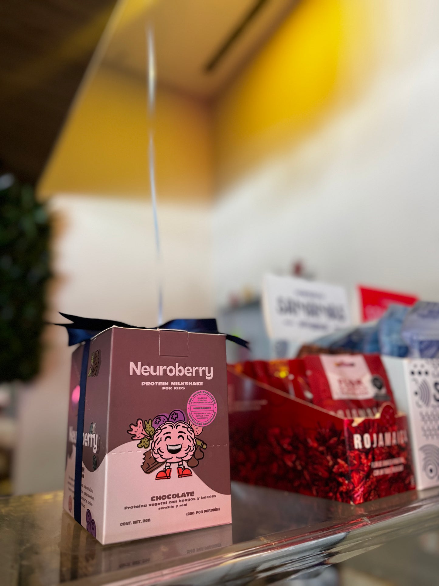 Caja con 10 sobres - sabor chocolate 🍫