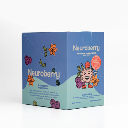 Caja con 10 sobres - sabor vainilla