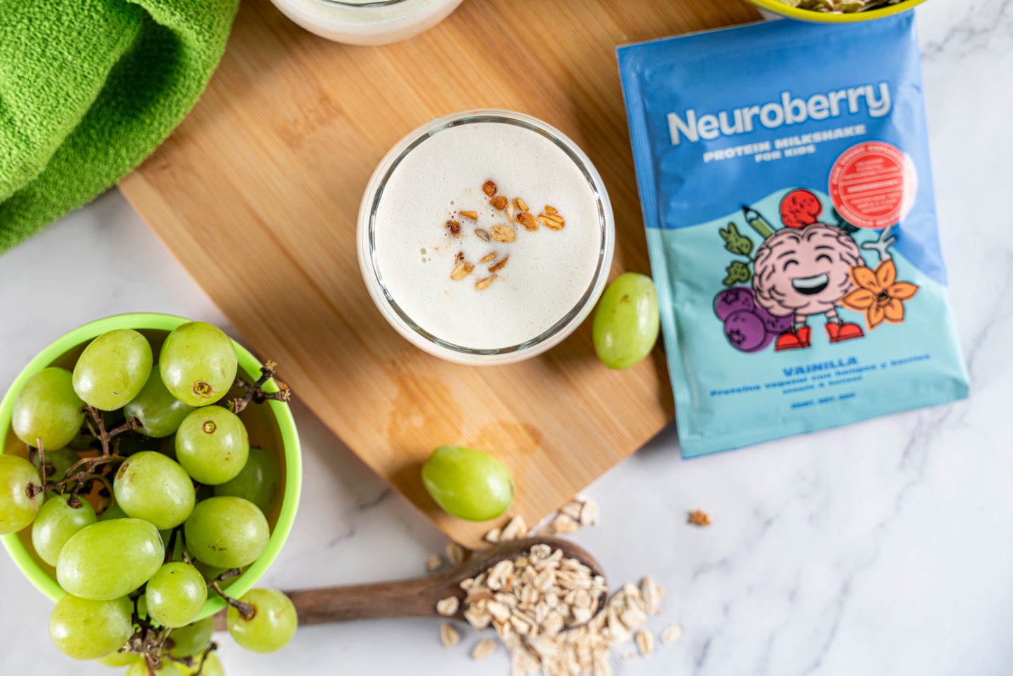 Caja con 15 sobres - sabor vainilla