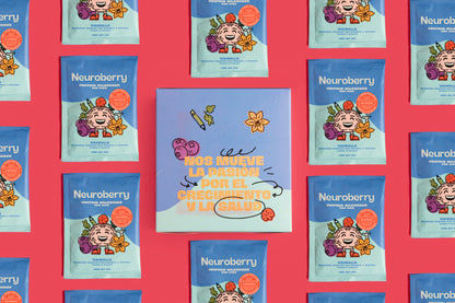 Caja con 10 sobres - sabor vainilla