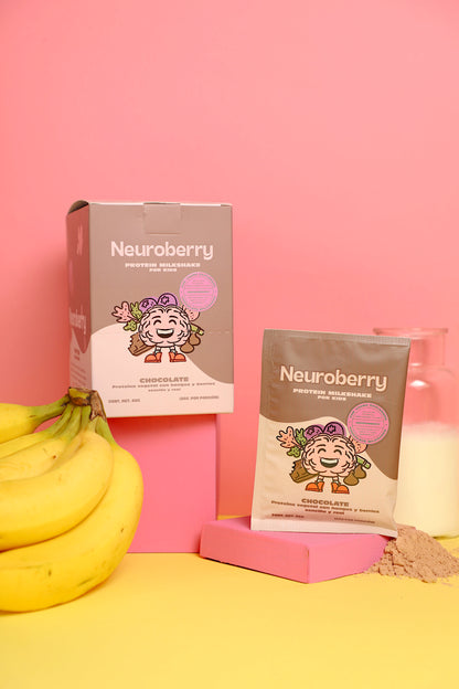 Caja con 10 sobres - sabor chocolate 🍫