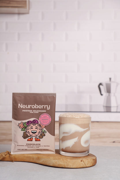 Caja con 10 sobres - sabor chocolate 🍫